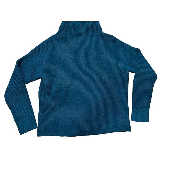 Madewell Southfield Mockneck Sweater Wool Blend sz Small Green - Picture 5 of 9